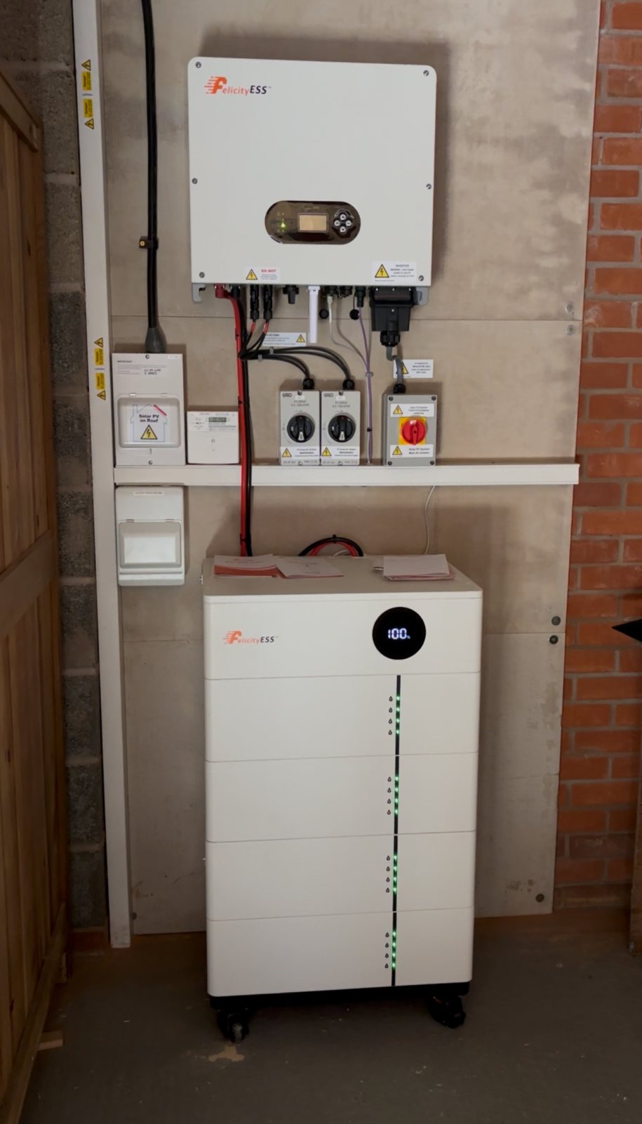 5kw inverter+20kwh battery